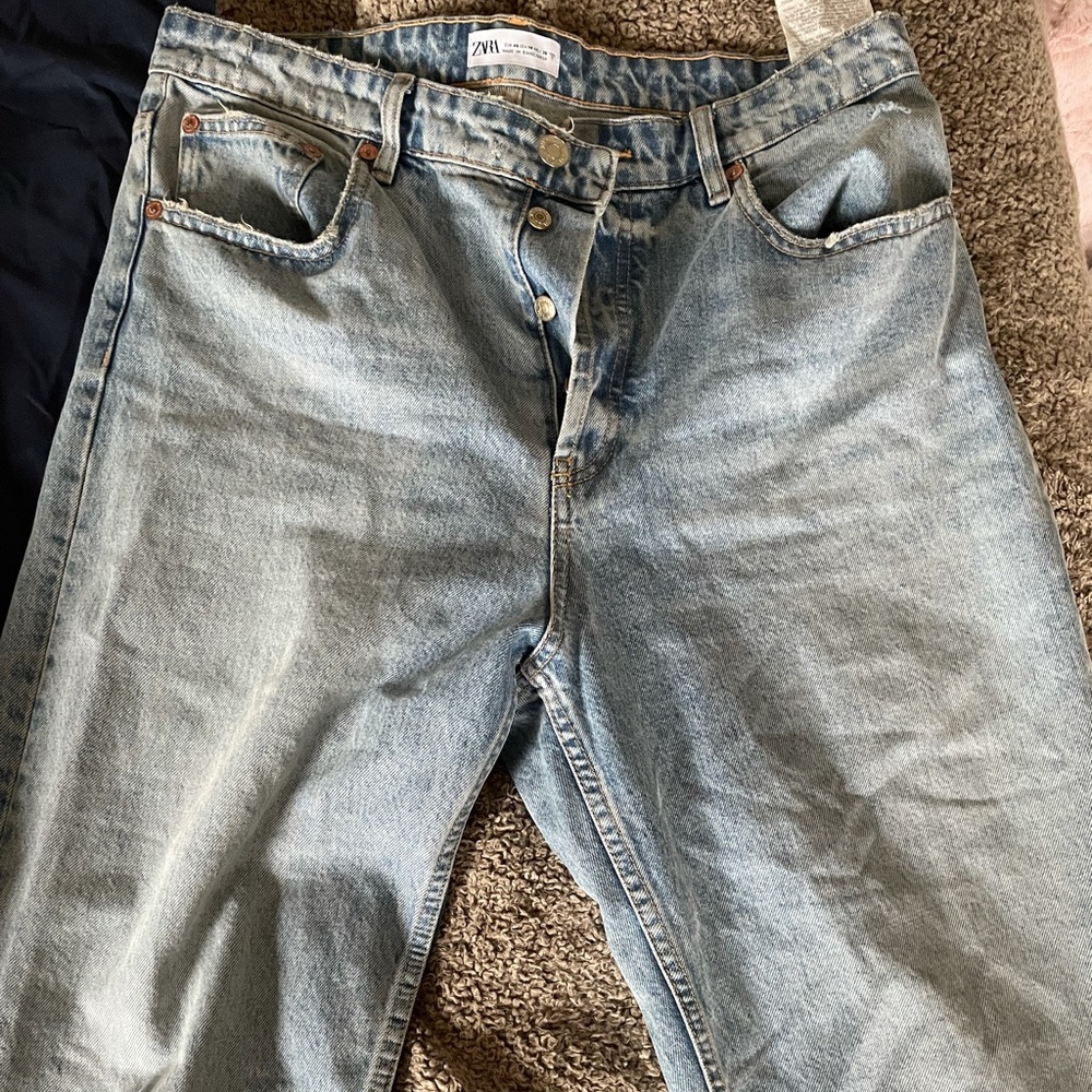 Zara wide leg jeans